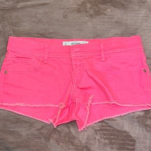 Pink shorts